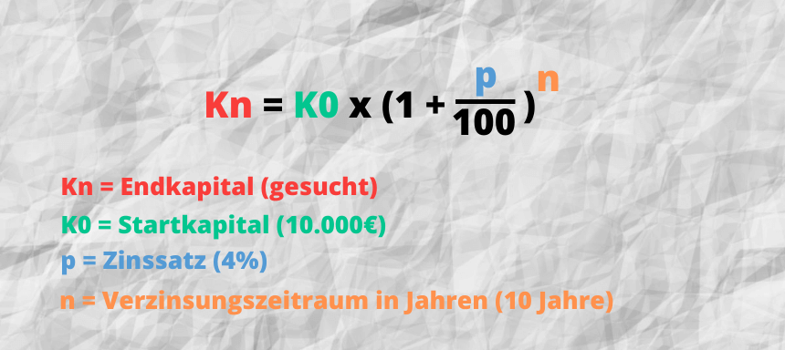 zinseszins formel