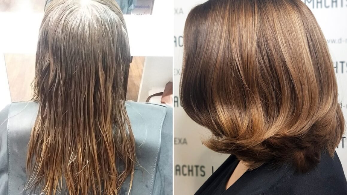 frisuren für feines haar vorher nachher